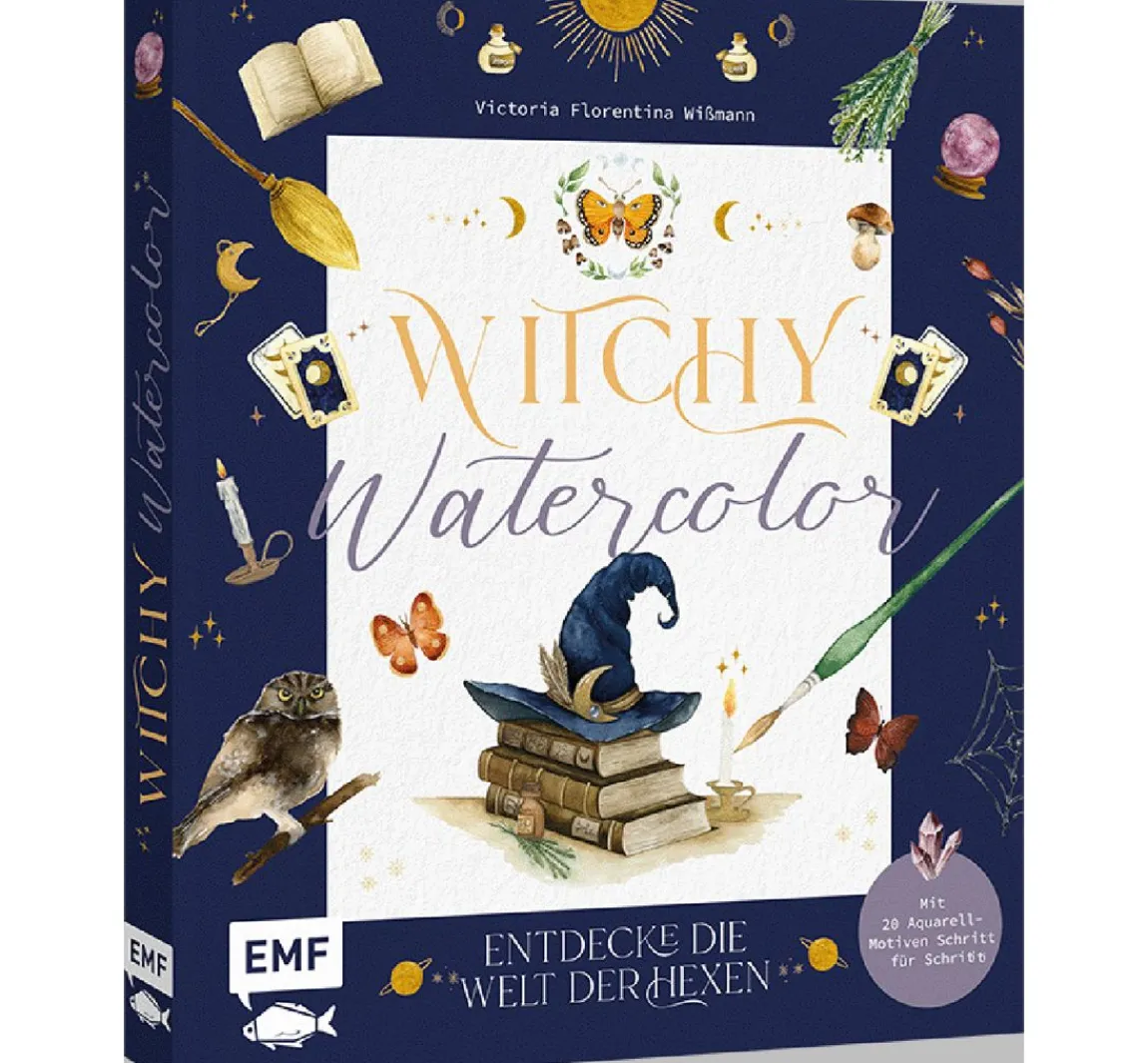 Best EMF Buch "Witchy Watercolor"