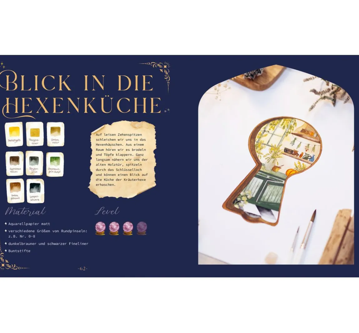 Best EMF Buch "Witchy Watercolor"