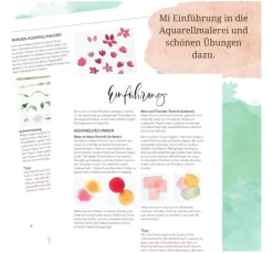 Sale Topp Buch "Wundervolle Watercolor Stickerei"