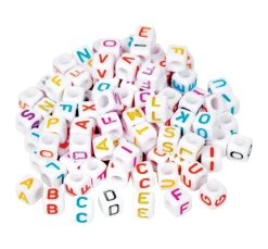 Online PRACHT Buchstabenperlen "Bunt"