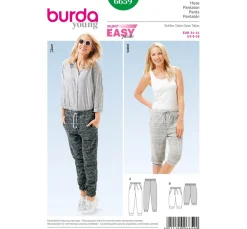 New burda style Burda Schnittmuster Nr. 6659 "Relax-Hosen"