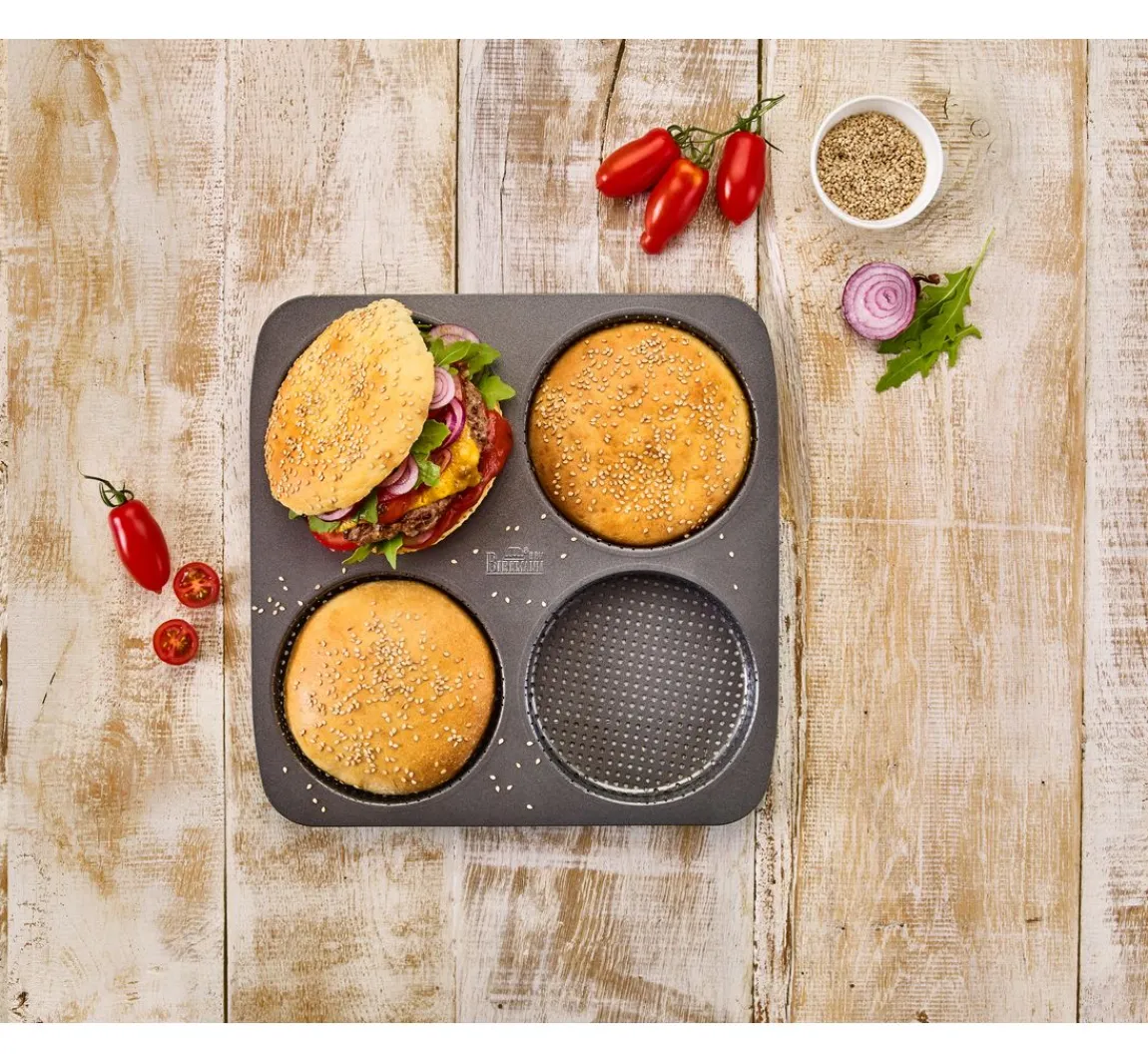 Outlet Birkmann Burger-Backform