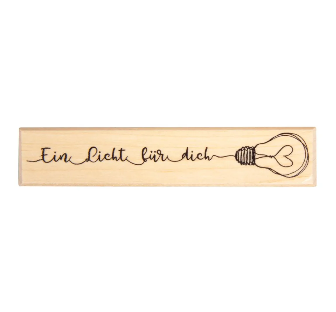 Sale Butterer Stempel "Ein Licht für dich"