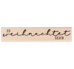 Discount Butterer Stempel "Es weihnachtet sehr"
