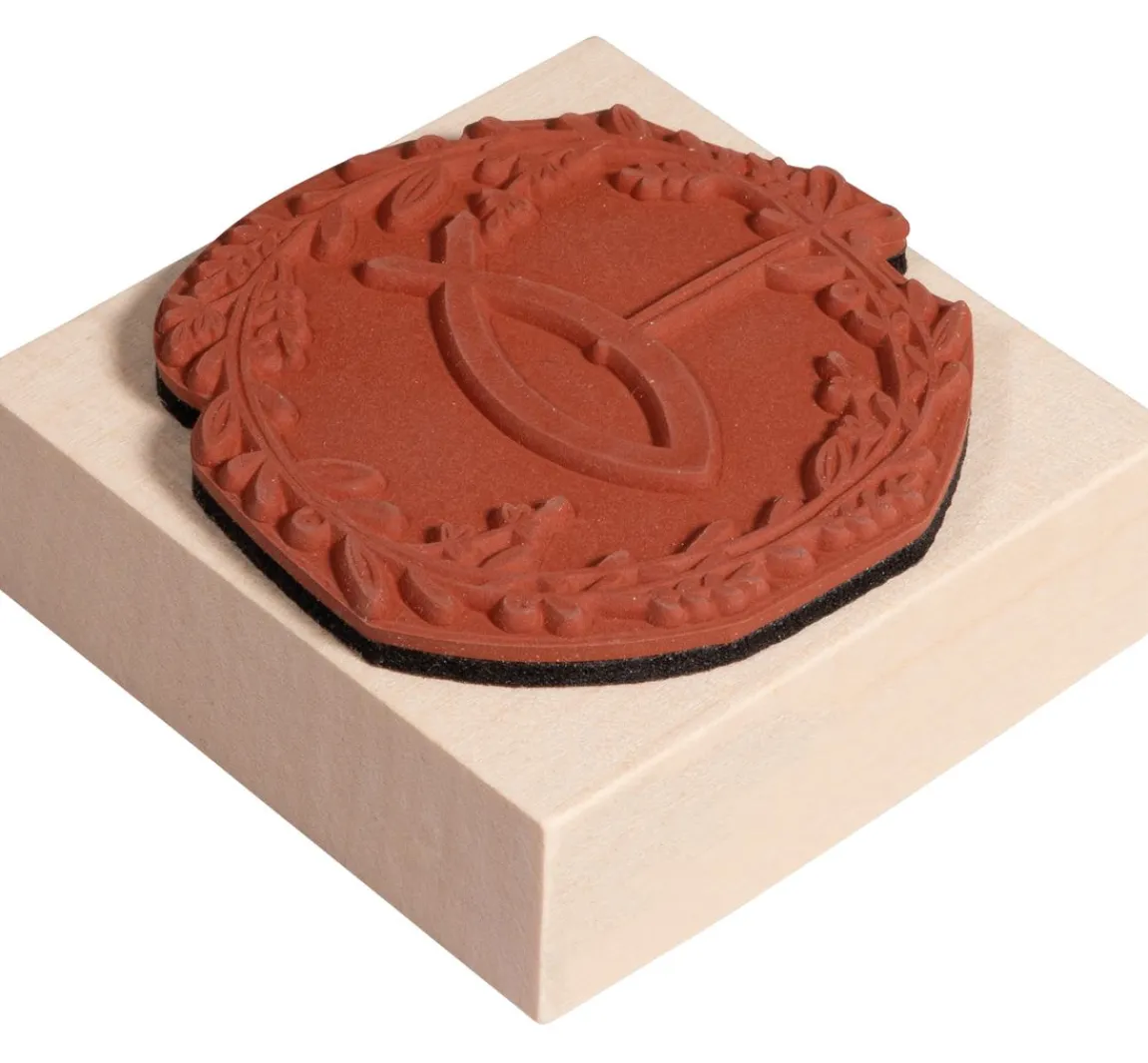 Hot Butterer Stempel "Festtagskranz mit Fisch"
