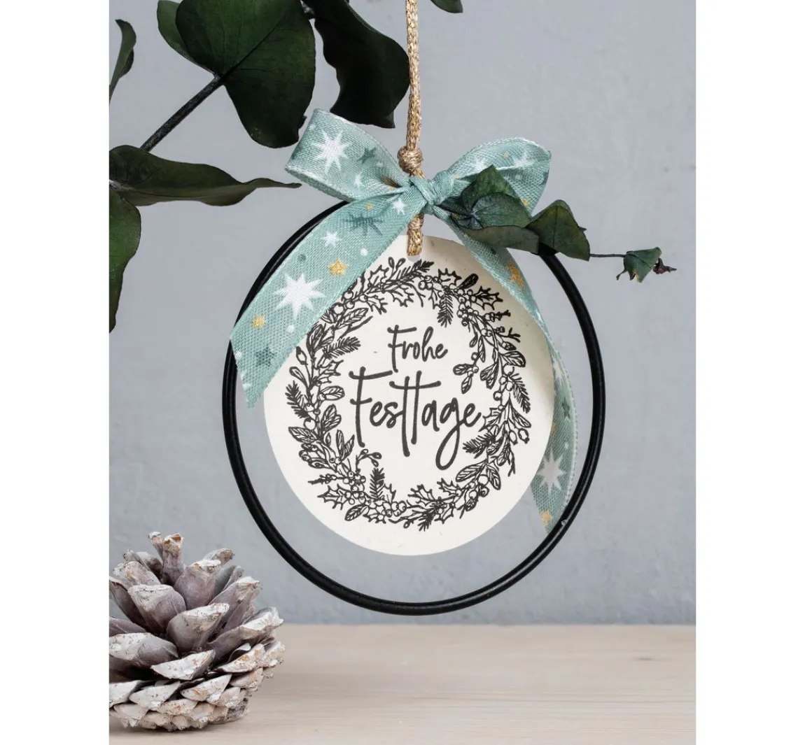 New Butterer Stempel "Frohe Festtage"