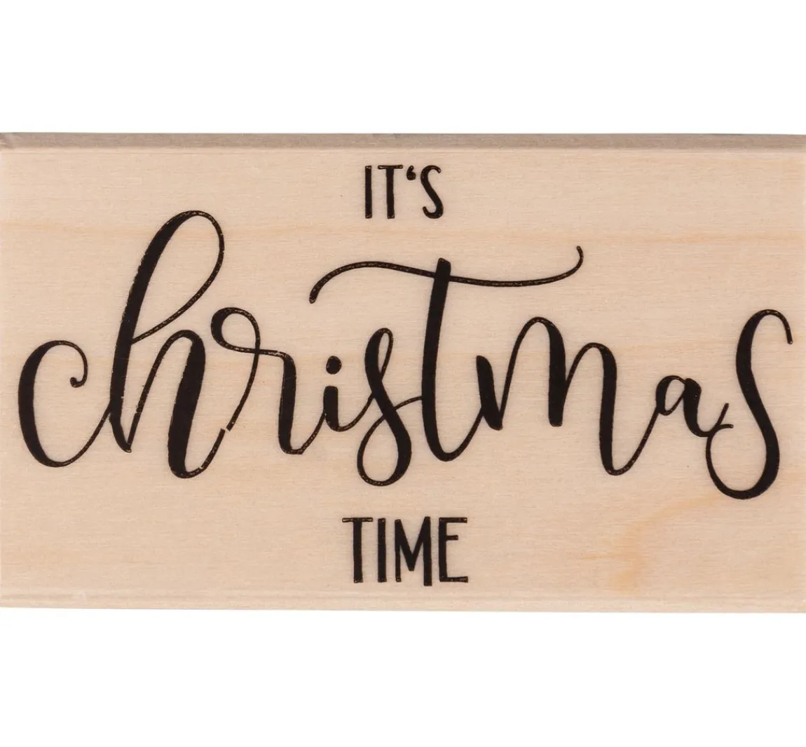 Discount Butterer Stempel "It's christmas time"