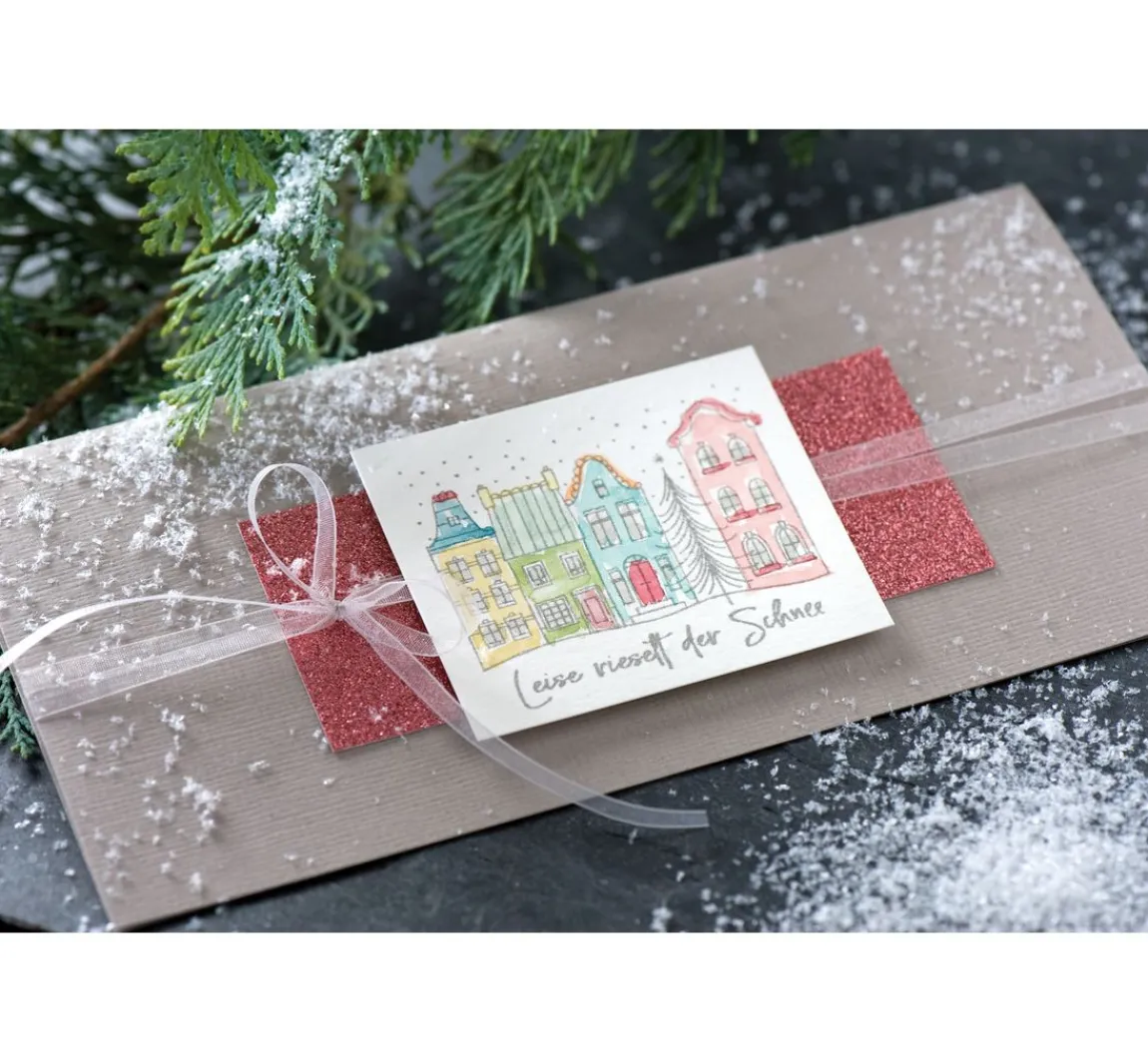 Online Butterer Stempel "Leise rieselt der Schnee"