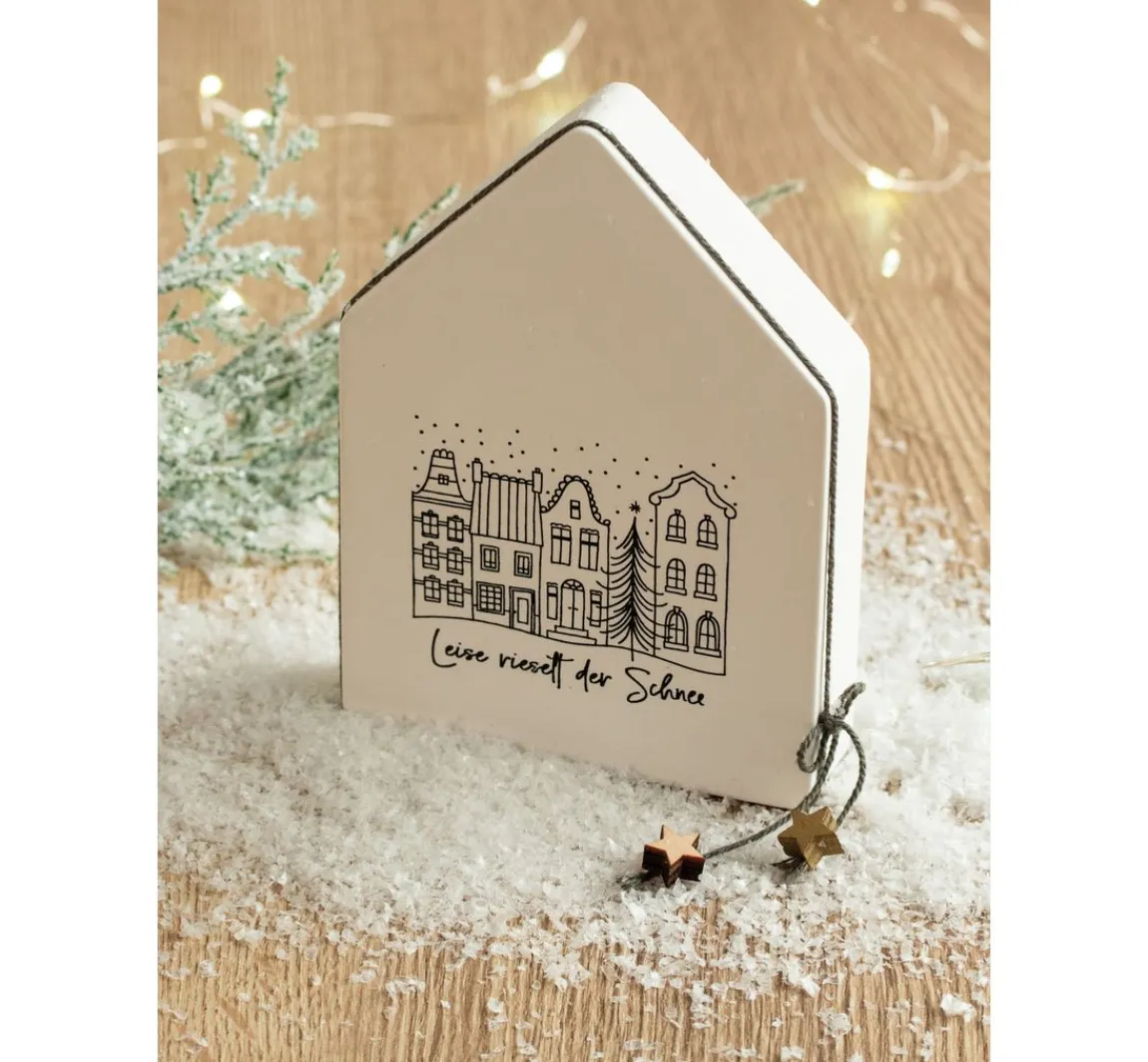 Online Butterer Stempel "Leise rieselt der Schnee"