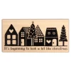 New Butterer Stempel "Little town"
