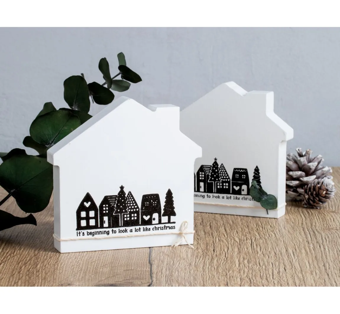 New Butterer Stempel "Little town"