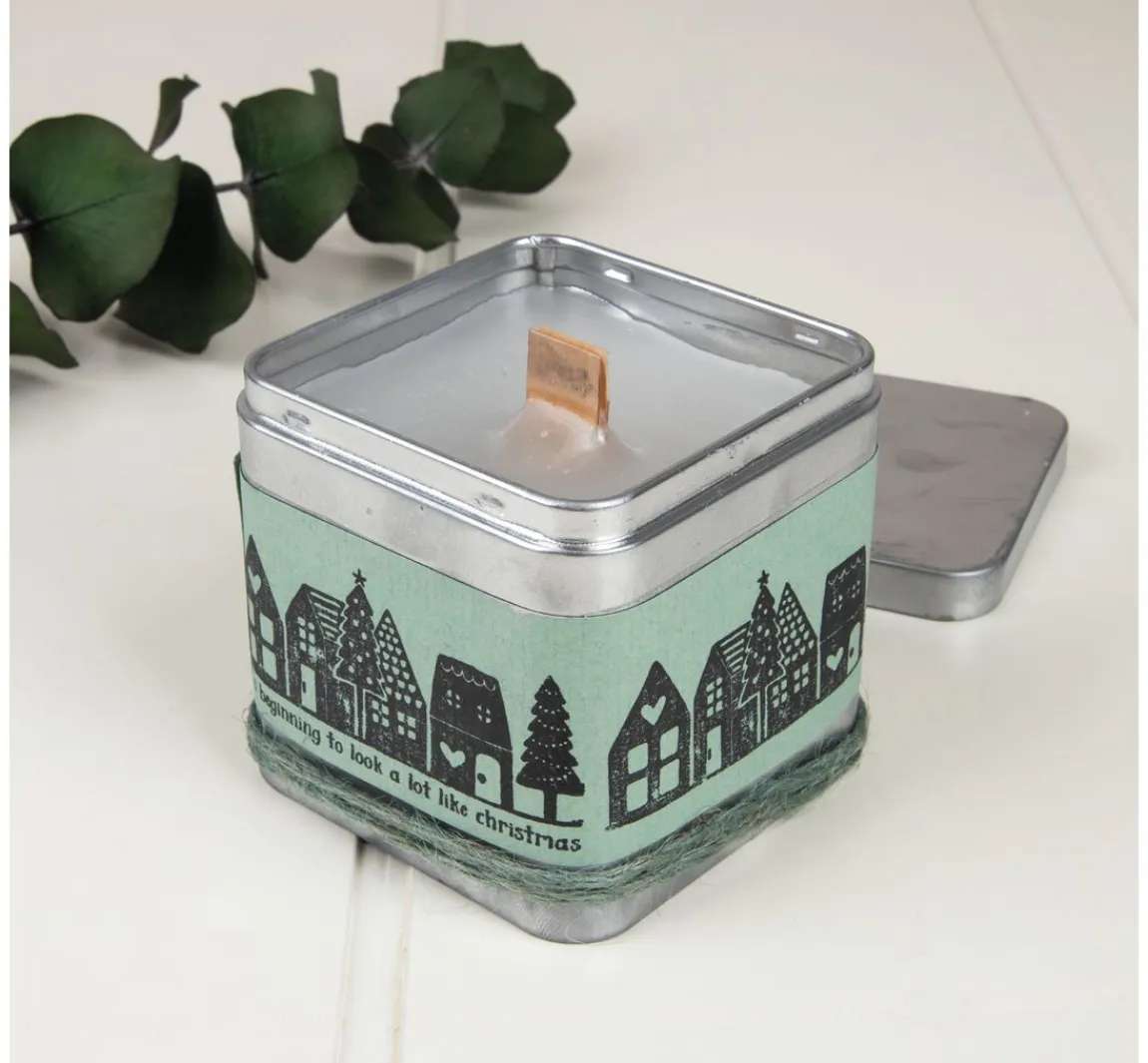 New Butterer Stempel "Little town"