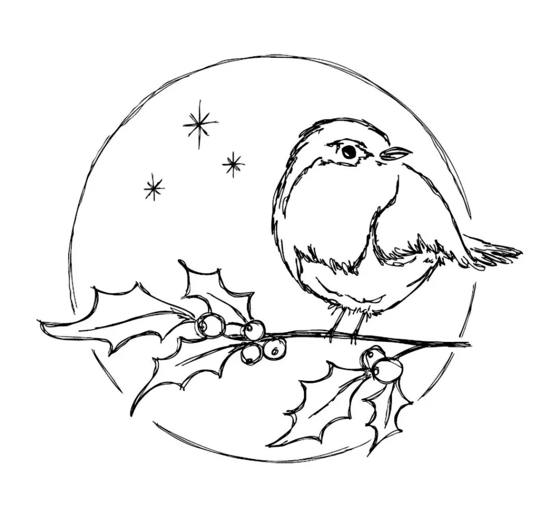 Online Butterer Stempel "Robin"