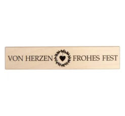 Sale Butterer Stempel "Von Herzen frohes Fest"