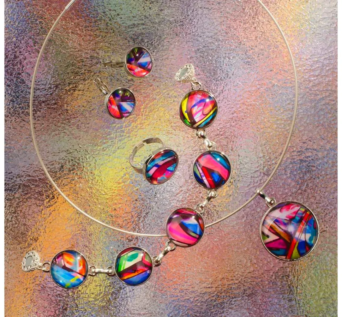 Clearance GLOREX Cabochon-Anhänger groß