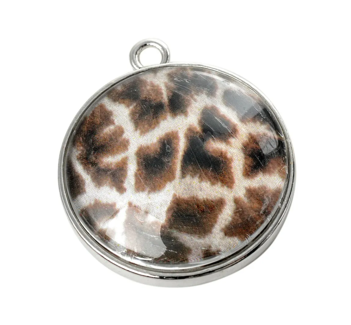 Clearance GLOREX Cabochon-Anhänger groß