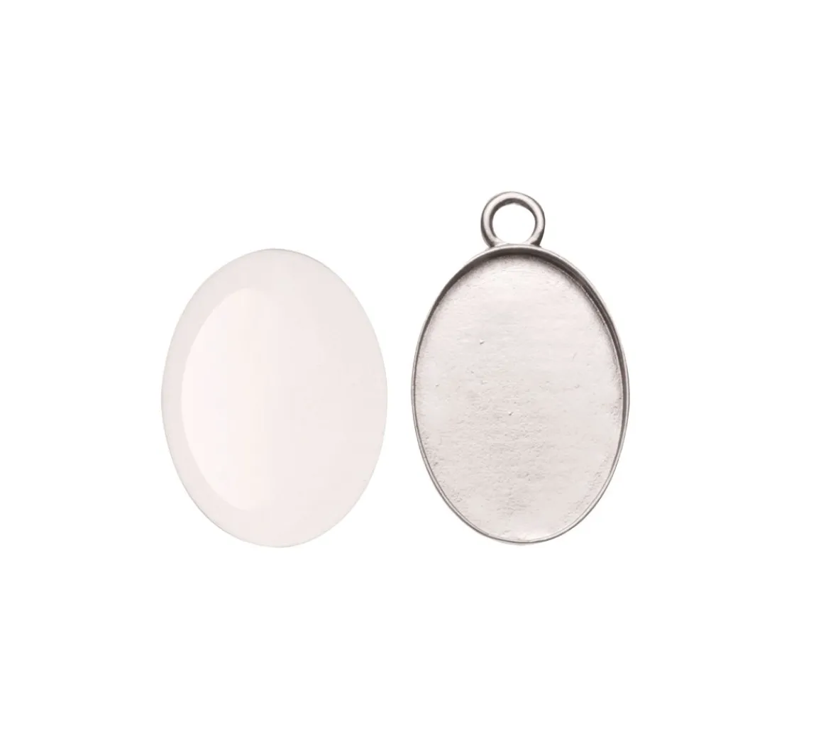 Discount GLOREX Cabochon-Anhänger klein