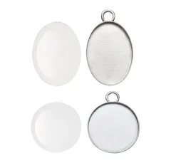 Discount GLOREX Cabochon-Anhänger klein