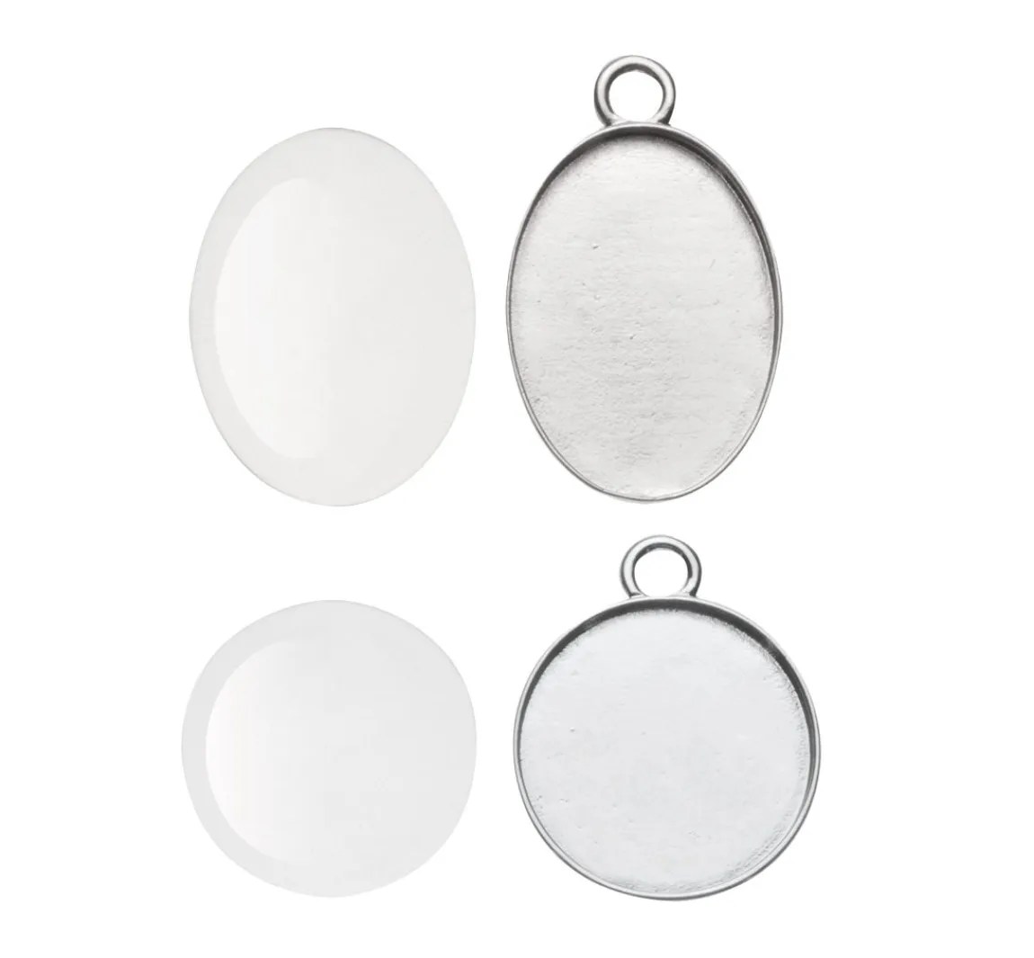 Discount GLOREX Cabochon-Anhänger klein
