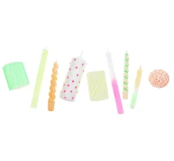 Clearance Rico Design Candle Liner Set "Neon"