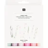 Outlet Rico Design Candle Liner Set "Roses"