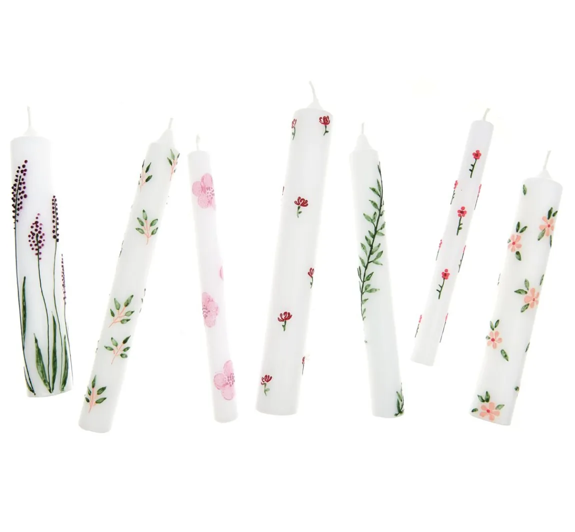 Outlet Rico Design Candle Liner Set "Roses"