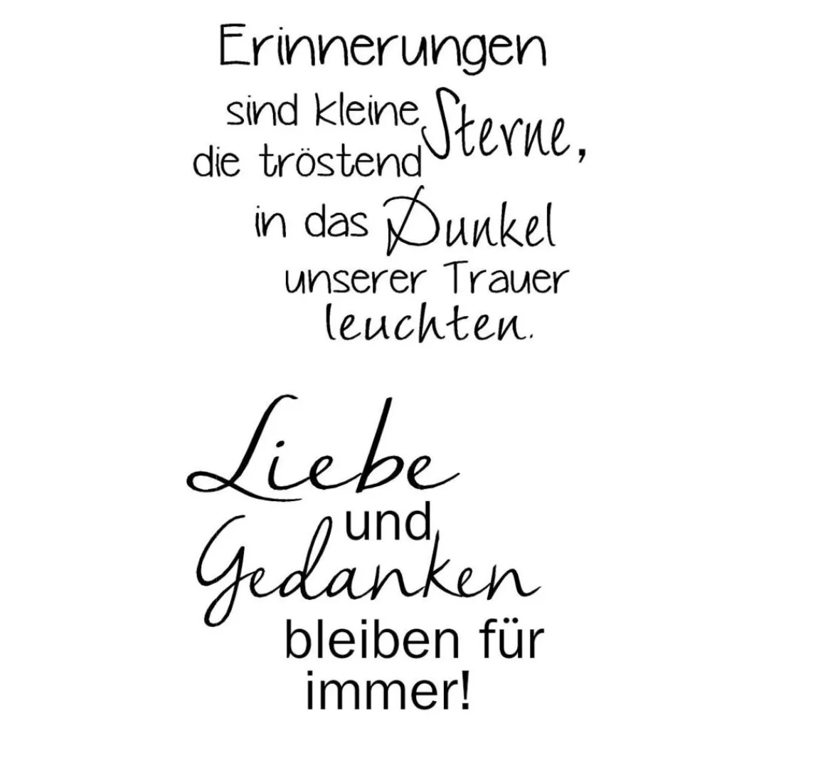 Outlet efco Clear Stamps "Erinnerungen"