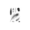 New efco Clear Stamps "Federn"