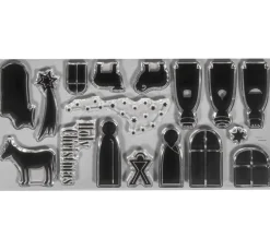 Best Rayher Clear Stamps "Krippe"