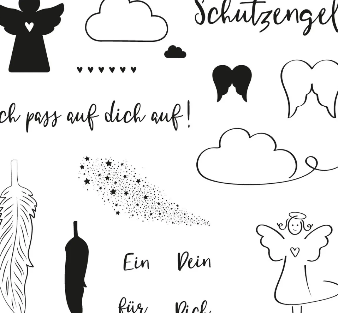 Sale Rayher Clear Stamps "Schutzengel"