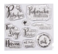 Sale Rayher Clear Stamps "Süße Grüße"
