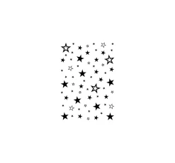 efco Clear Stamps "Sterne Hintergrund", 1-teilig