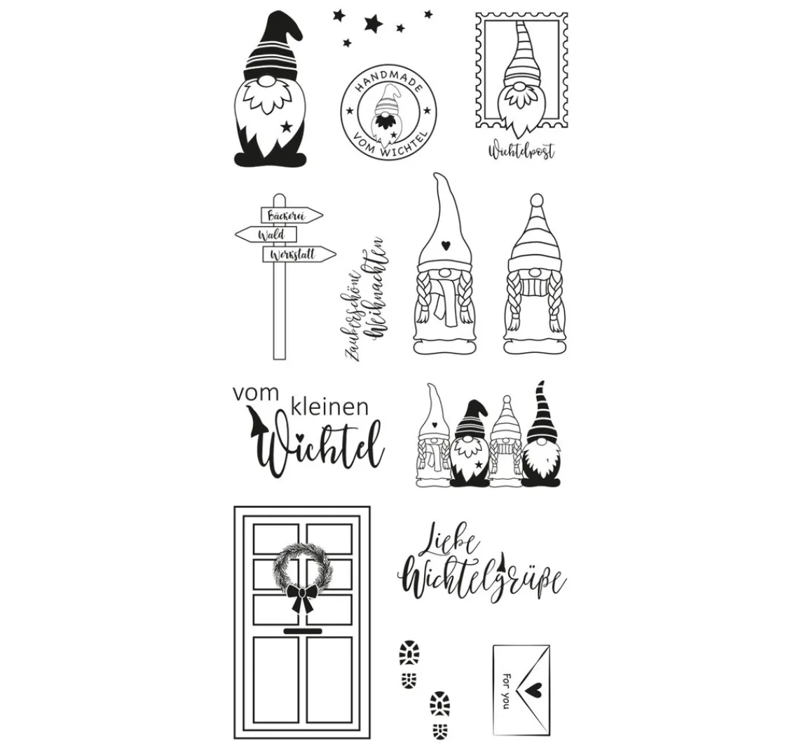 Rayher Clear Stamps "Wichtelpost"