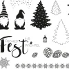 Outlet Rayher Clear Stamps "Wichtelweihnacht"