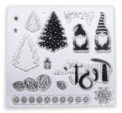Outlet Rayher Clear Stamps "Wichtelweihnacht"