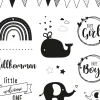 New Rayher Clear Stamps "Willkommen Baby"