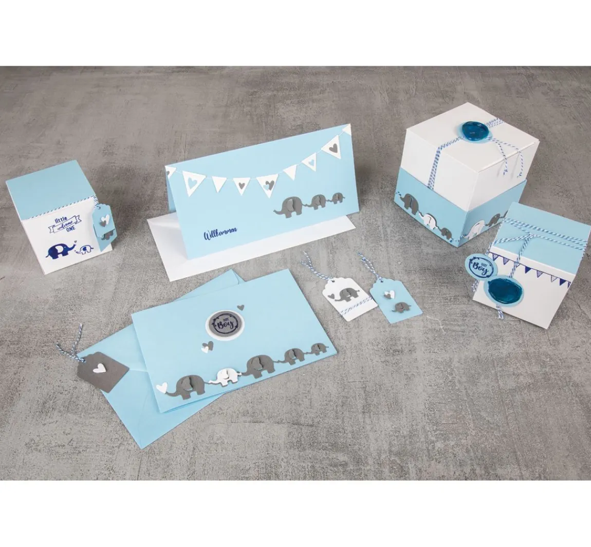 New Rayher Clear Stamps "Willkommen Baby"