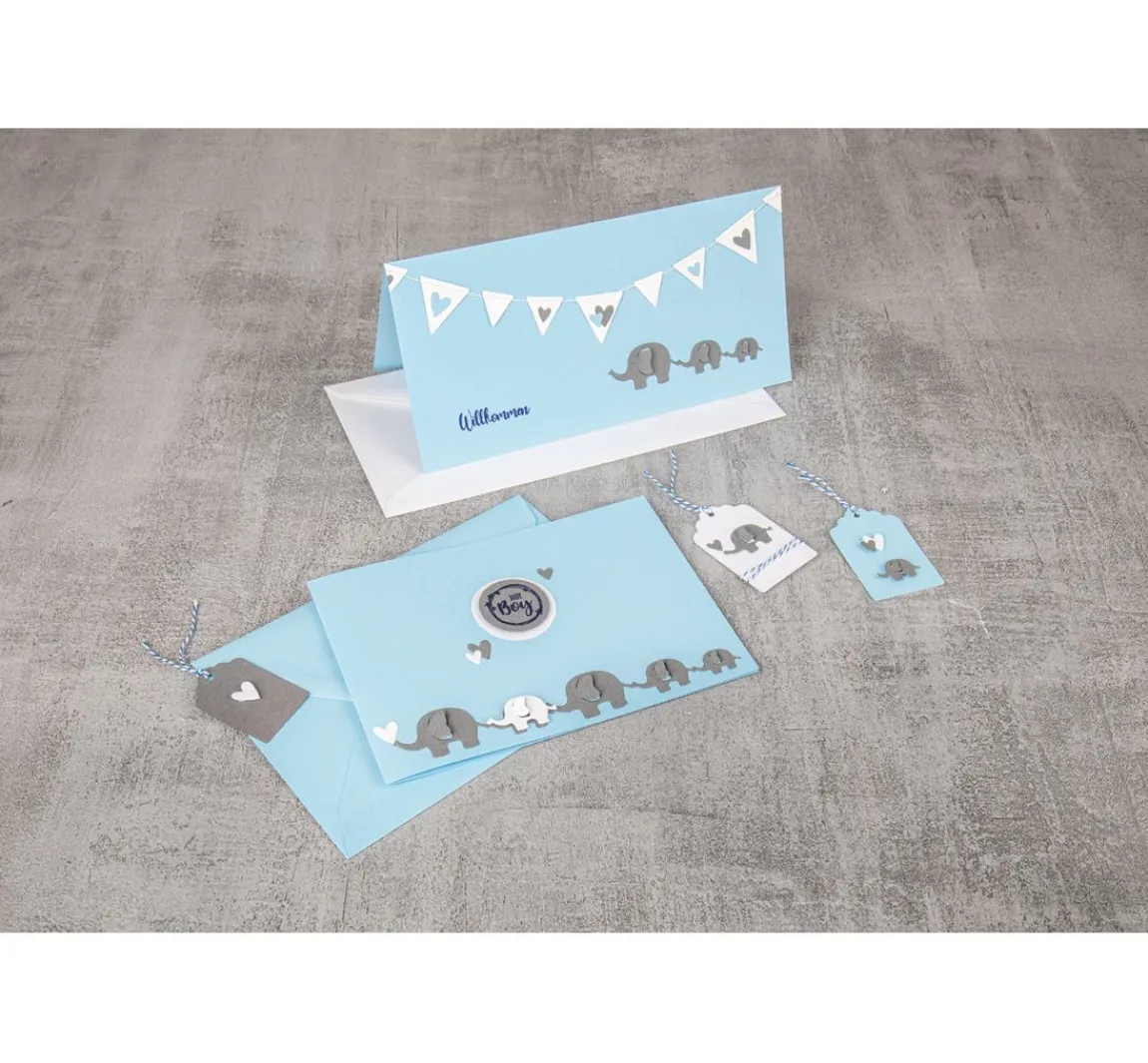 New Rayher Clear Stamps "Willkommen Baby"
