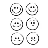 Discount efco Clear Stempel-Set "Emoticons"