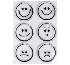 Discount efco Clear Stempel-Set "Emoticons"