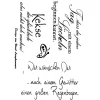 Online efco Clear Stempel-Set "Wir wünschen Dir"