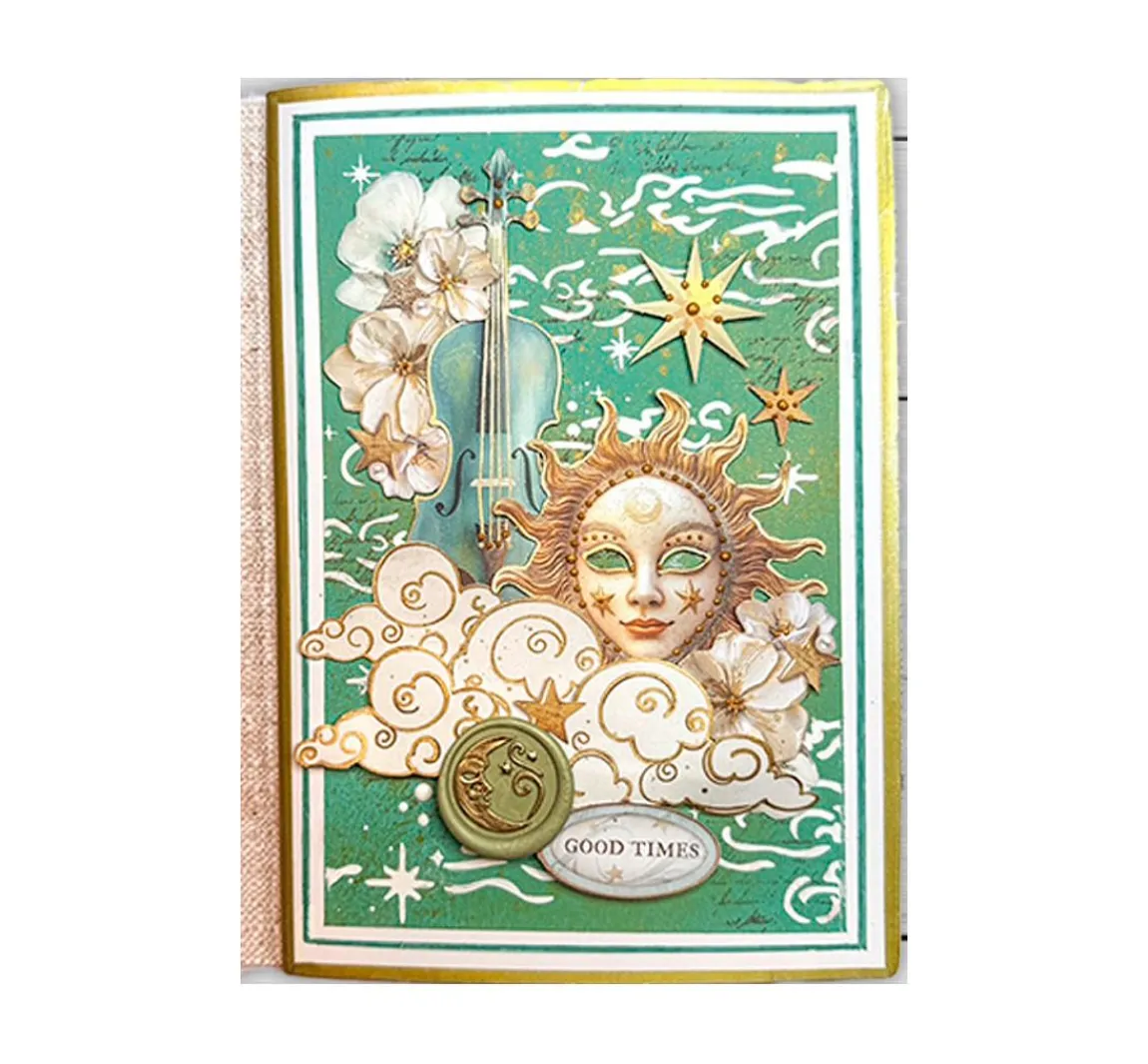 Clearance Stamperia Clear-Stamps "Masquerade"
