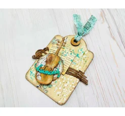Hot Stamperia Clear-Stamps "Music"