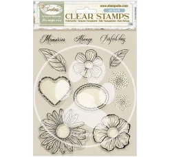 Stamperia Clear-Stamps "Timeless - Flowers"