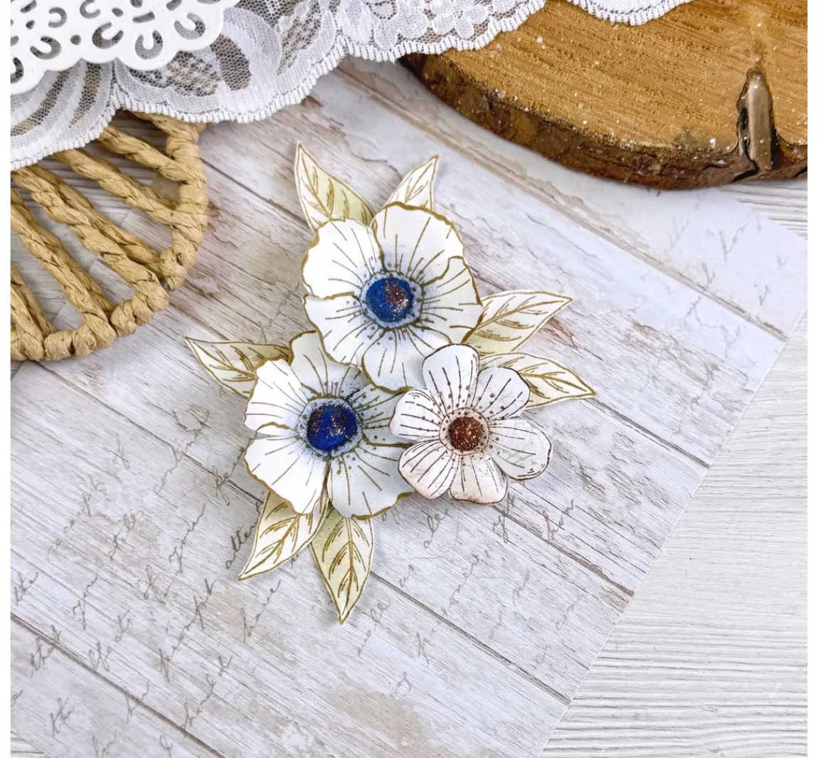 Stamperia Clear-Stamps "Timeless - Flowers"