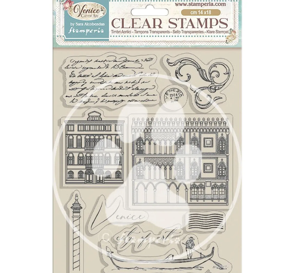 Outlet Stamperia Clear-Stamps "Venice"