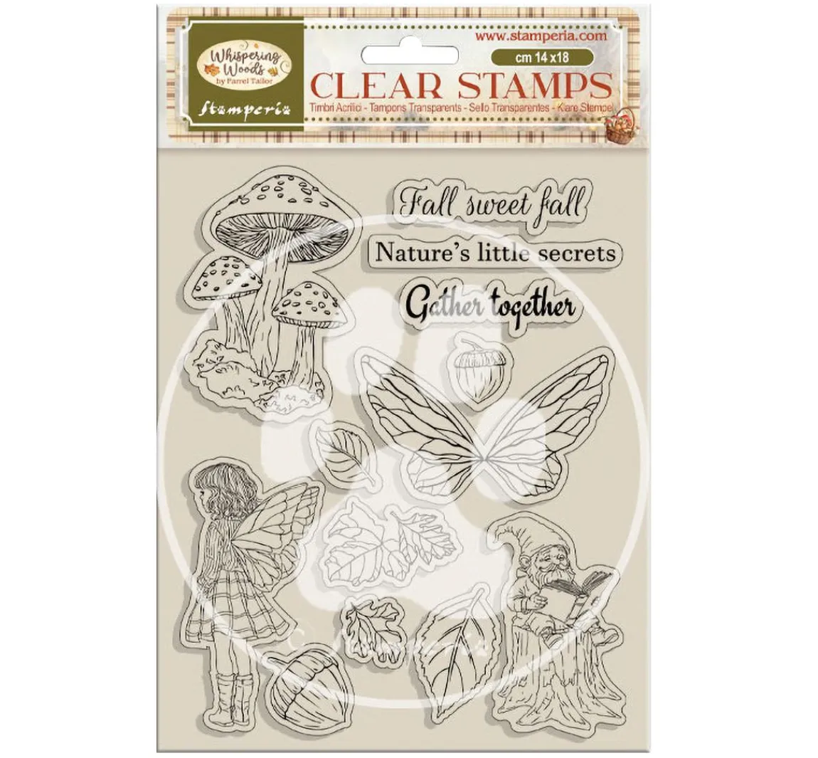 Outlet Stamperia Clear-Stamps "Whispering Woods"
