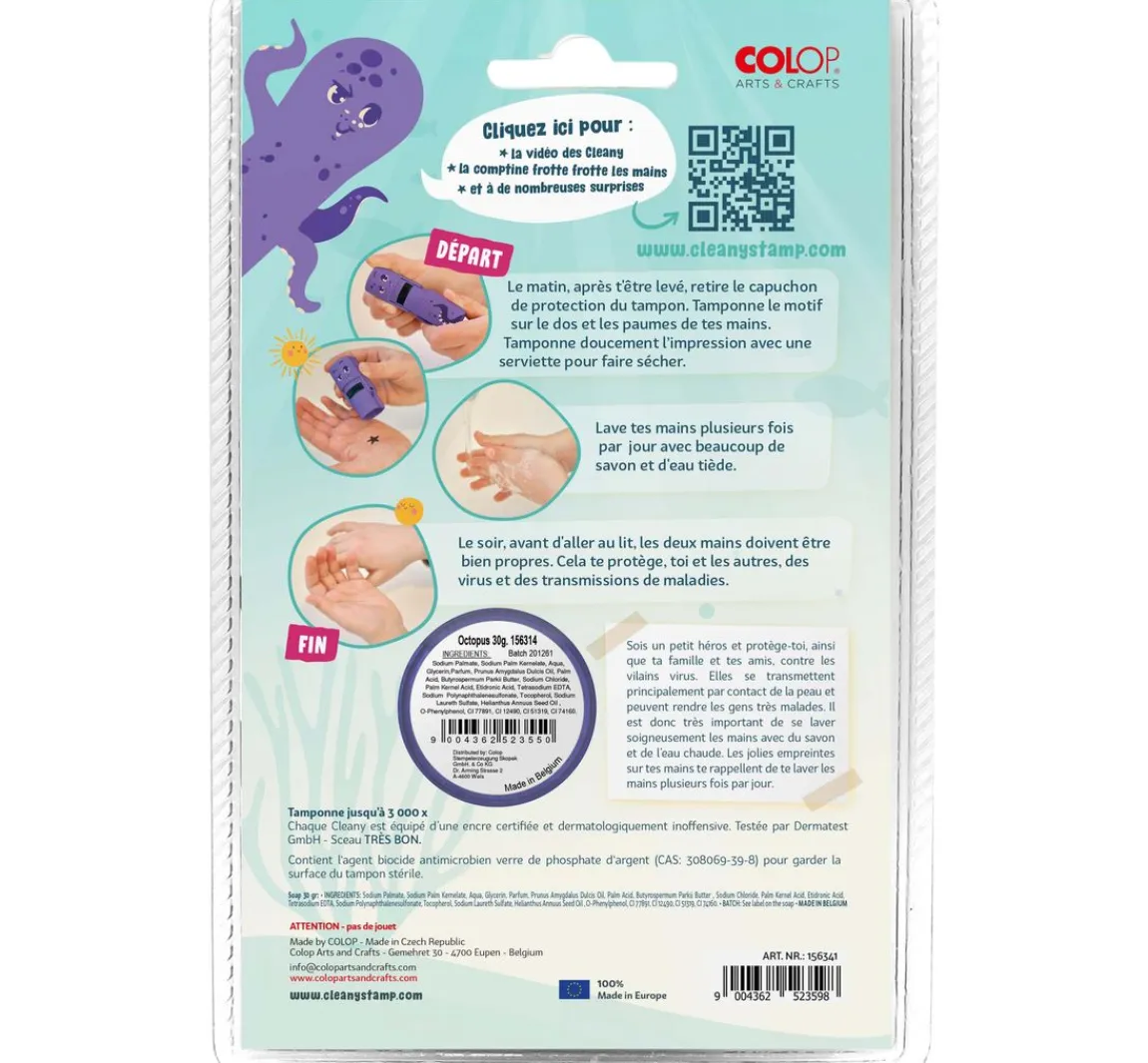 Online ColOp Cleany Stamp Handwaschstempel