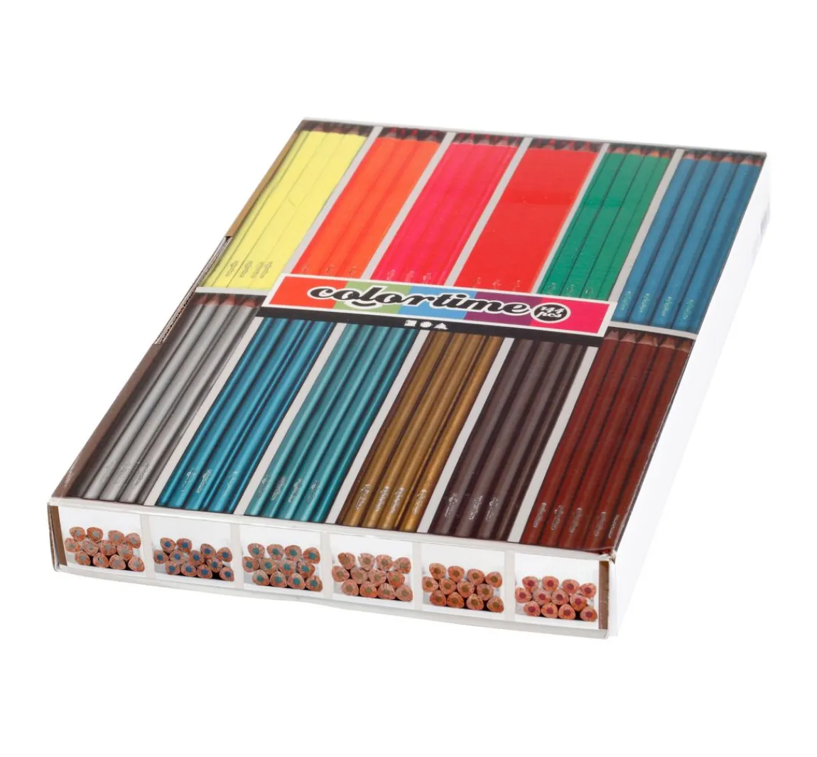 Online creativ company Colortime Buntstifte "Metallic & Neon", Mine 3 mm