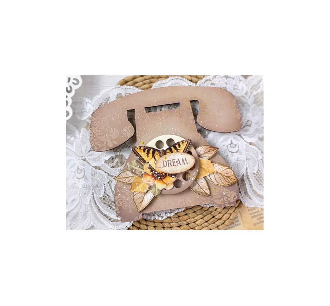 Online Stamperia Crafty Shapes "Golden Harmony"